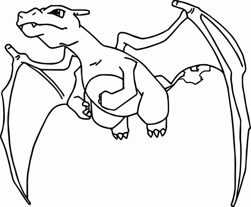 Desenhos do Charizar para baixar, imprimir, colorir e pintar – Desenhos de Pokémon - 3
