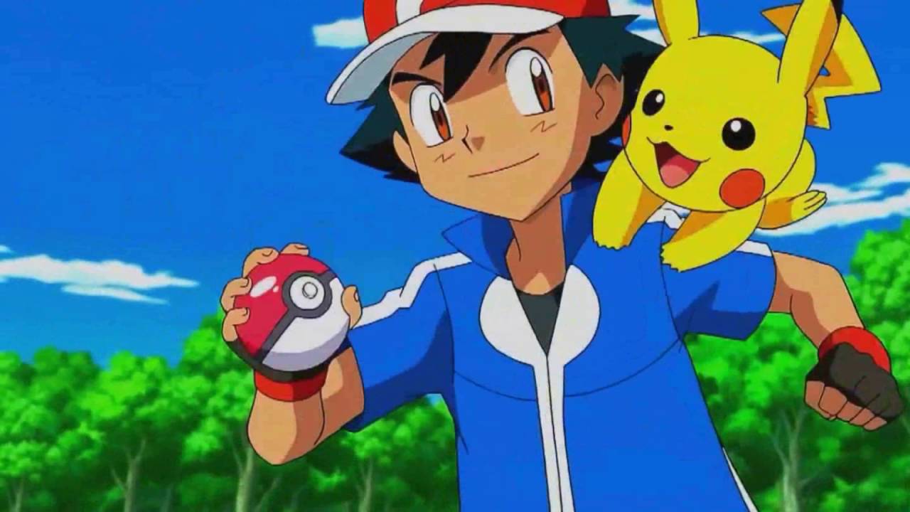 5 desenhos do Ash e Pikachu para baixar, imprimir, colorir e pintar – Desenhos de Pokémon