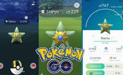 Como capturar o melhor Staryus em Pokémon GO - dicas