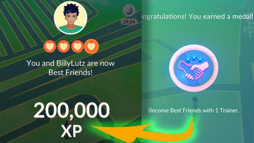 Quanto de XP você ganha por cada ação em Pokémon GO